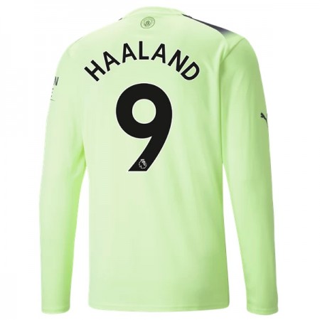 Camiseta de fútbol Manchester City Haaland 9 3ª equipación 2022/23 Manga Larga